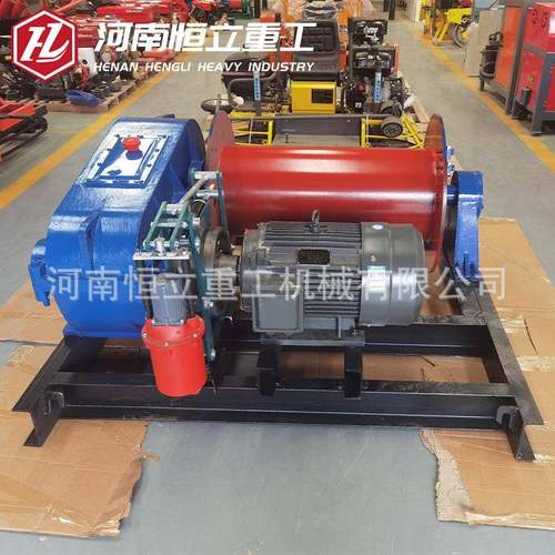 JM10T建筑卷扬机建筑工地大型起重机大容绳量电动液压卷扬机