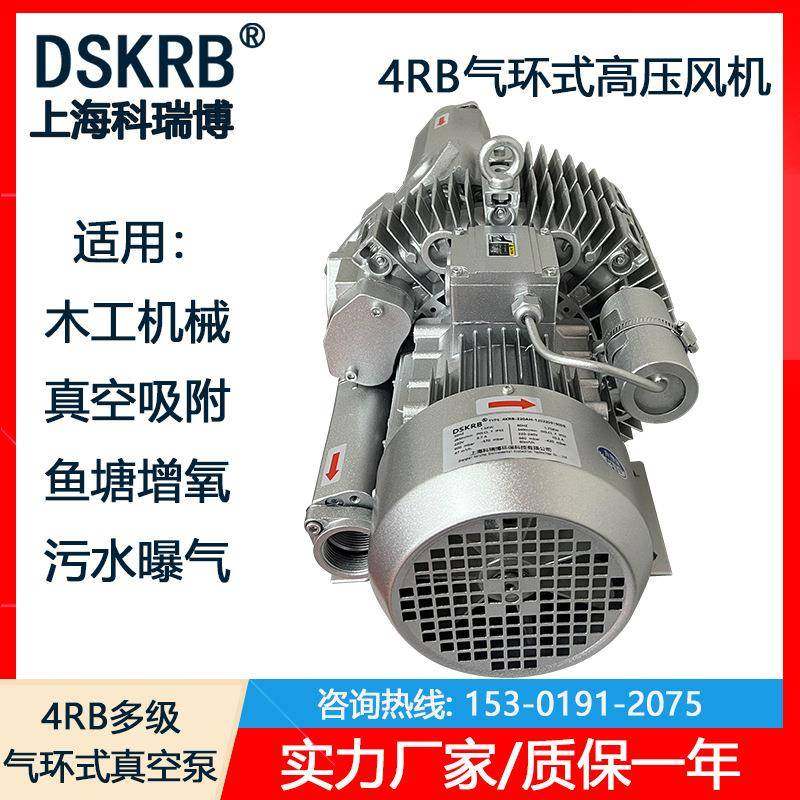零售真空吸附用强吸力4RB-620-H36380V3KW负压气环式真空泵