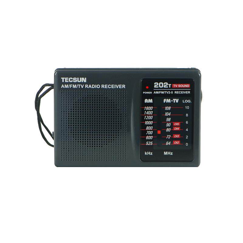 Tecsun/德生 R-202T迷你便携四六级考试收音机老年人学生校园广播