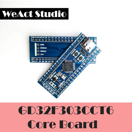 我们的产品是Gd32F303Cct6 Gd32F303核心板开发板小系统板