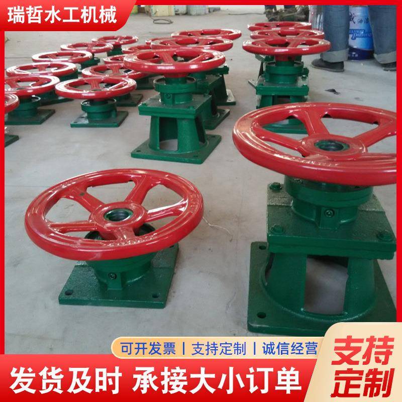 手轮启闭机厂家定制手电两用2T-50T启闭机直连螺杆手摇启闭机