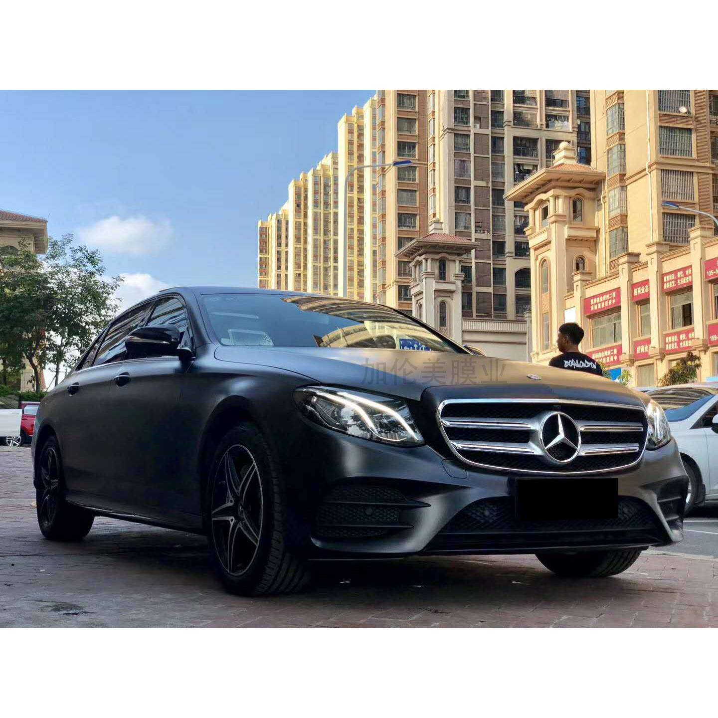 全车黑武士哑光膜 陶瓷黑电光黑亚黑磨砂黑 珠光黑钢琴黑亮黑车膜