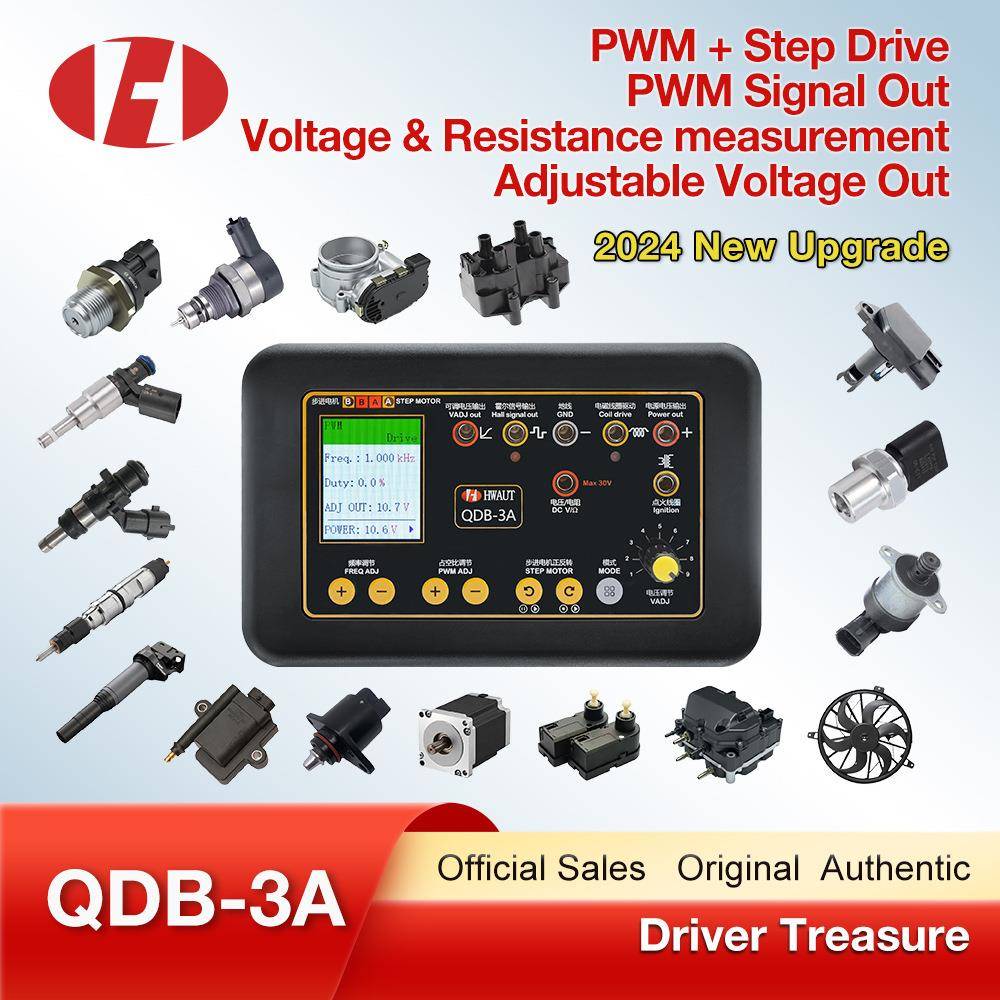 新QDB-3A驱动检测器高压点火线圈喷油器电磁阀怠速步进电机驱动