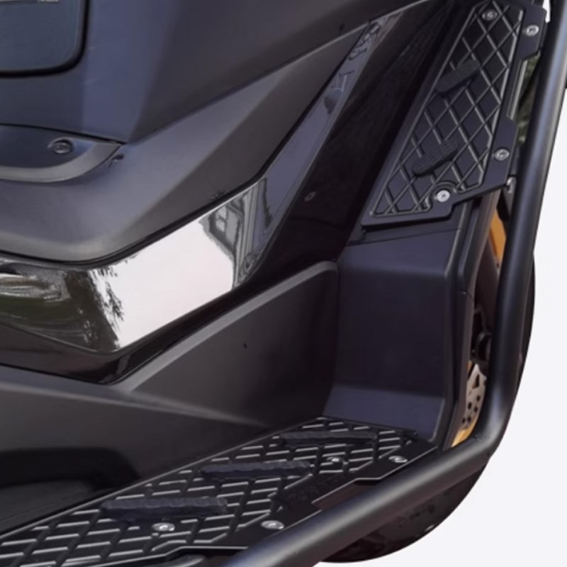 适配光阳X350护杠保险杠X350ADV铝合K金踏板不锈钢防摔杠车身保护