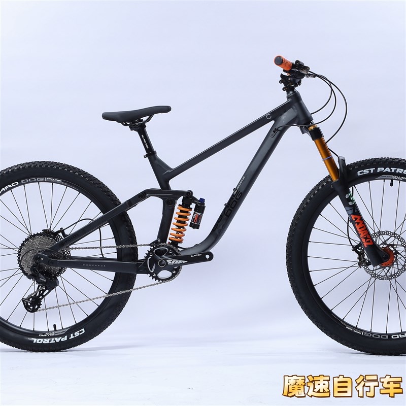 看门狗2高加索软尾山地车气叉油刹高强度越野Q刷楼梯飞包干坠速降