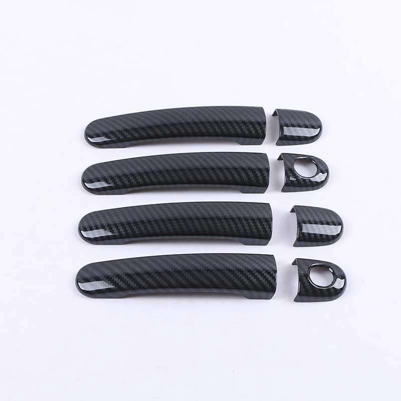 09-17款朗逸门把手护套门碗贴护盖外门拉手防刮保护贴改装饰配件