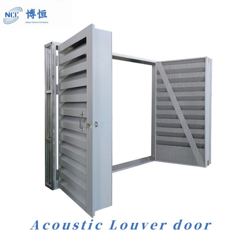 百叶门 工业降噪解决方案  暗室通风系统 幕墙百叶欧标美标标准