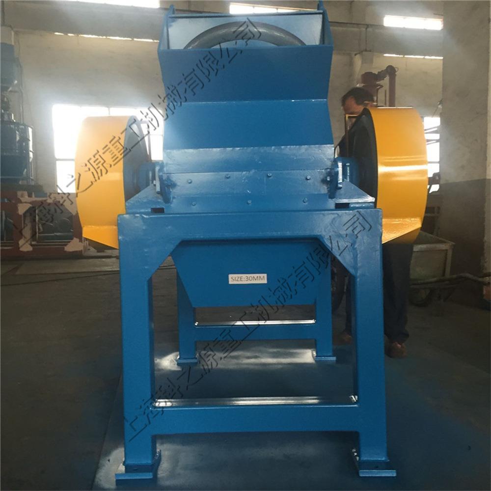 小型橡胶撕碎机 废旧橡胶回收再利用粗碎机 600PVC薄膜橡胶颗粒机