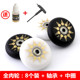 刹车轮高弹耐磨90A花式 直排轮滑轮子旱冰鞋 PbU橡胶全肉轮 溜冰鞋