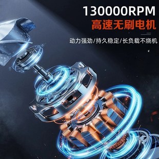 超强手持暴力风扇13万转涡轮无刷风扇吹雪神器P洗车吹水充电吹风