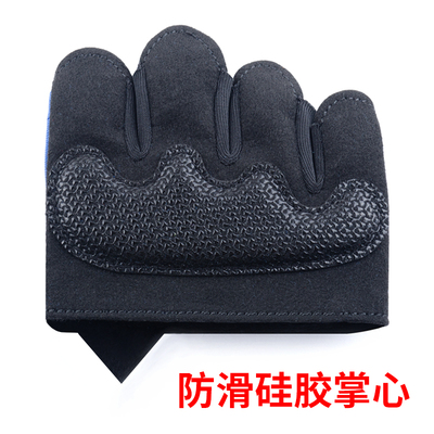 四指健身手套男动感单车女C运动半指训练引体向上护掌单杠防滑护