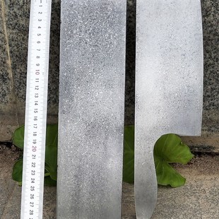 淬火钢板板料长方条 国产花纹钢夹钢大马士革p钢条 DIY刀条未开刃