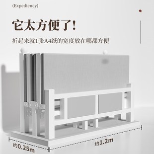 三梦折叠床双人床1l米2家用成人单人床出租房午休1米5宿舍硬板铁