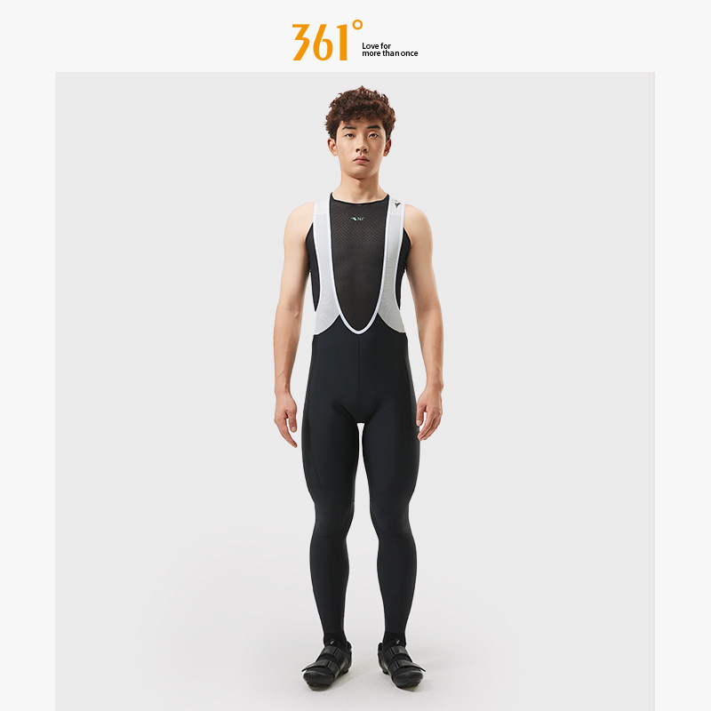 361度骑行背带裤男款夏季透气速干专业公路车骑行服大码长背带裤