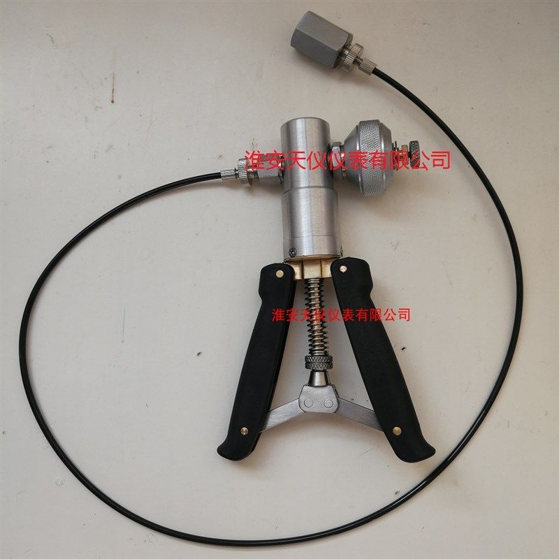 手钳式压力泵手动正负压校验仪手操校验气泵0~4MPa手捏轻便压力源