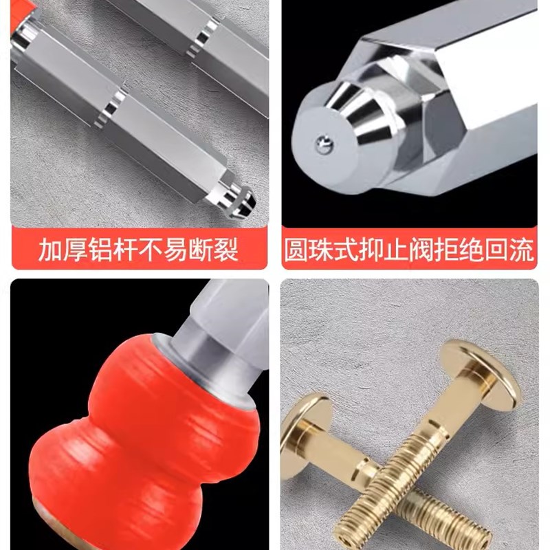 高压注浆机止水针头灌浆钉堵漏补漏针聚氨酯防水打针灌浆头注浆钉