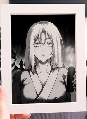 道诡异仙白灵淼周边相框卡通人物漫展cos摆件礼物送朋友闺蜜生日