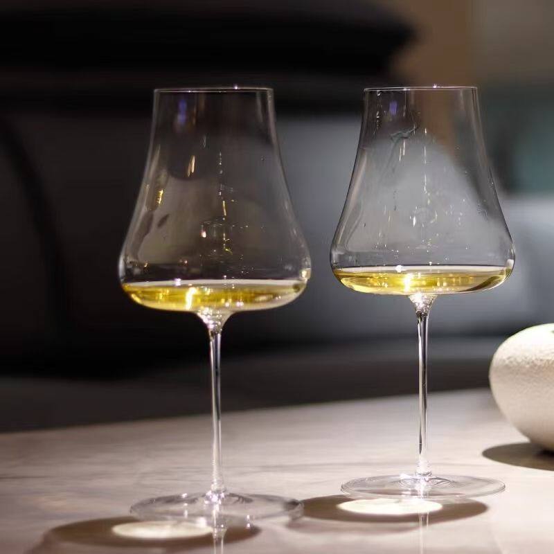细杆+轻薄+葡萄酒杯+轻奢+水晶