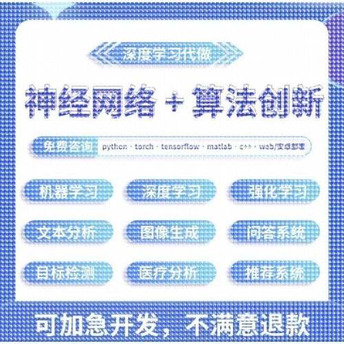 python机器学习代码lstm算法预测图像分割深度强化学习matlab代做