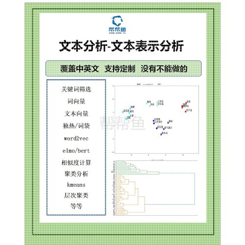 python文本分析词向量聚类分析文本相似度embedding
