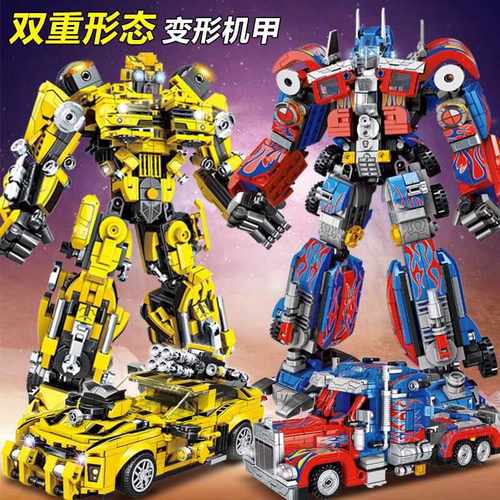 纽恩斯2025新款积木大黄蜂