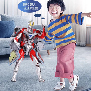 德国玩具男孩3到6岁儿童生日礼物2025爆款 益智 变形魔方超人拼装