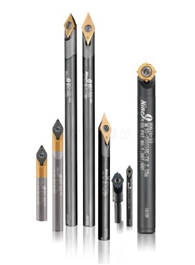 台湾耐久Nine9亚克力非金属塑胶等刻字刀钨钢刀杆99619-V045-06L