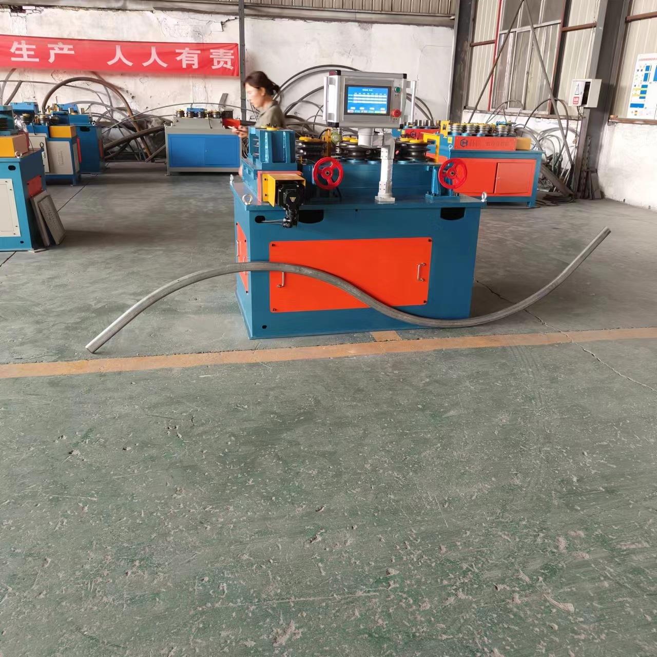 数控九轮钢筋弯弧机不锈钢管折弯机角度弧度打拱机