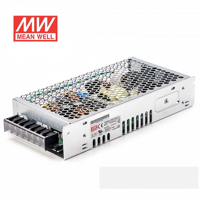 HRP-200明纬200W开关电源 12V24V36V48V/3.3/5/7.5/15V带PFC功能