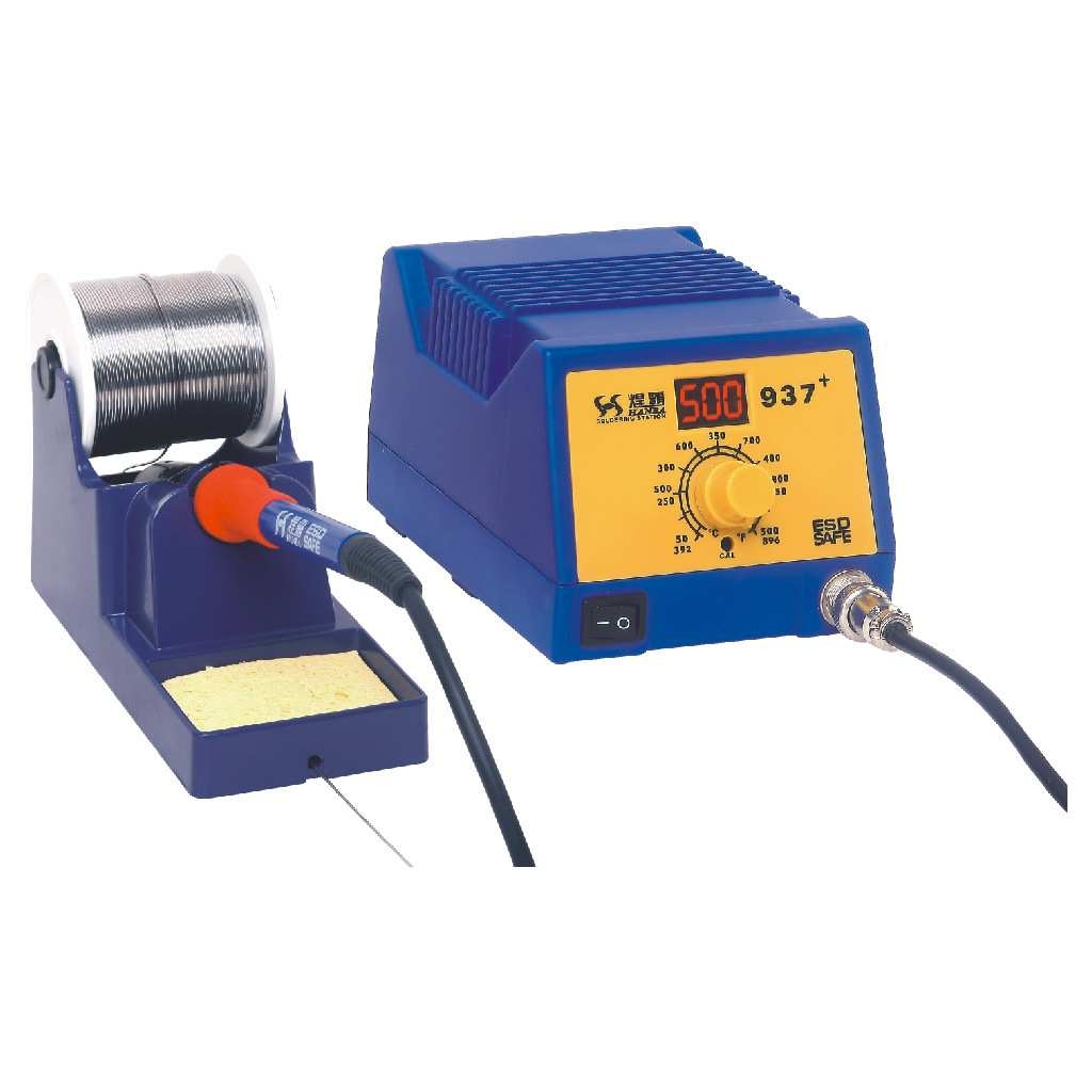 焊霸大功率烙铁手柄937+ 936A 898D+恒温电焊台手柄