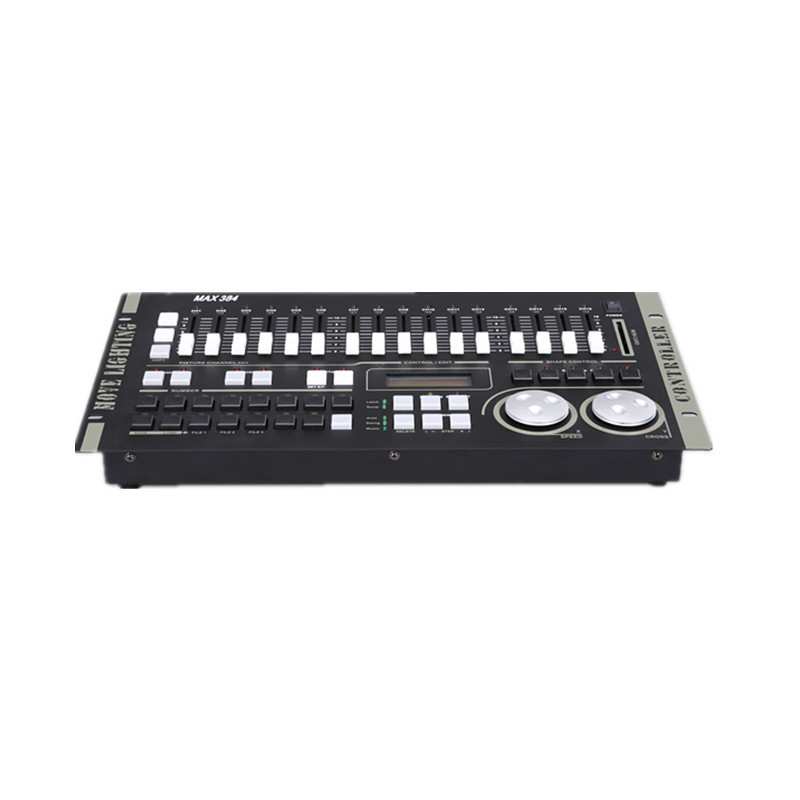 MAX 384灯光控台舞台灯光DMX512控制台设备摇头光束灯帕灯控制台