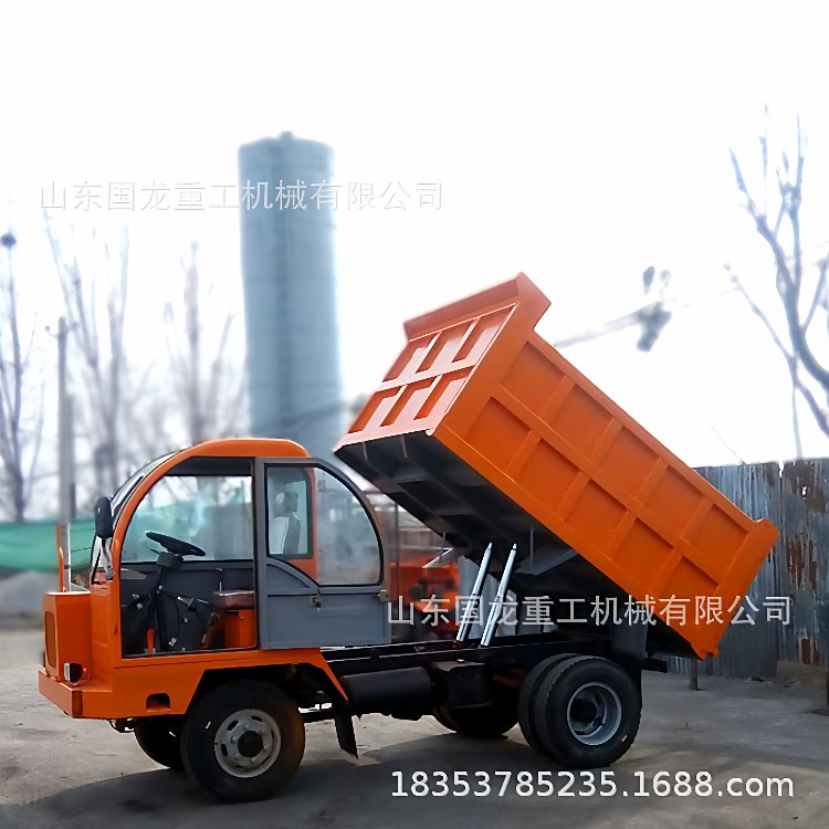 中小型农用轮式四不像运输车厂家8吨多用途四驱自卸工程车柴油车