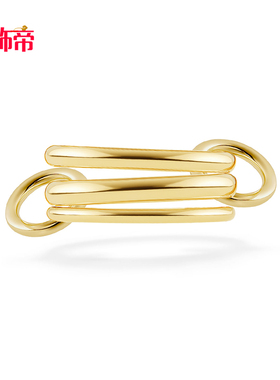 祥饰帝时尚三环交叉堆叠戒指