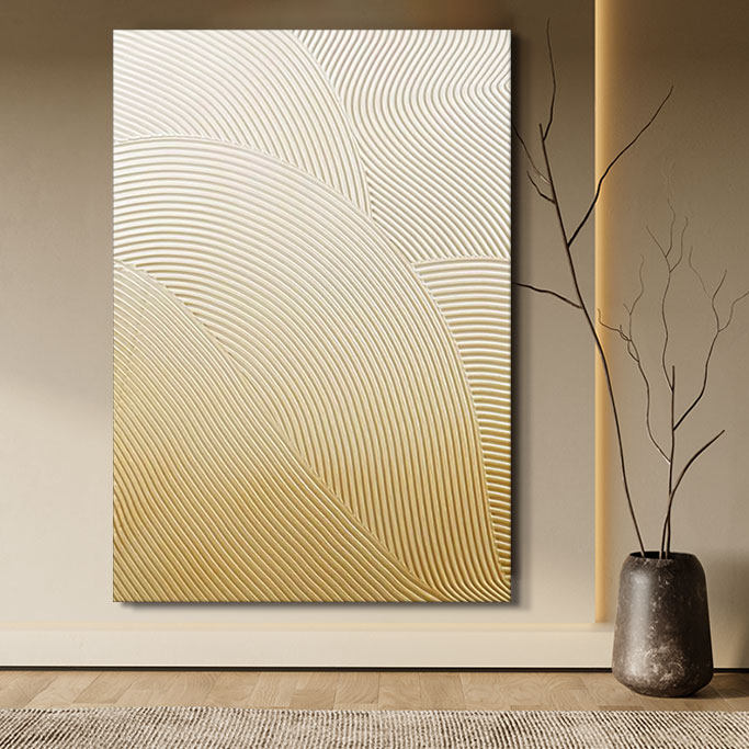 侘寂风装饰画奶油风壁画抽象橙色温馨现代简约客厅餐厅卧室挂画