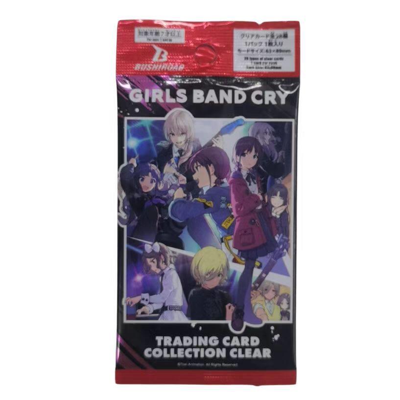 武士道BTCC GBC哭泣少女乐队 Girls band cry透明收藏卡 动漫透卡