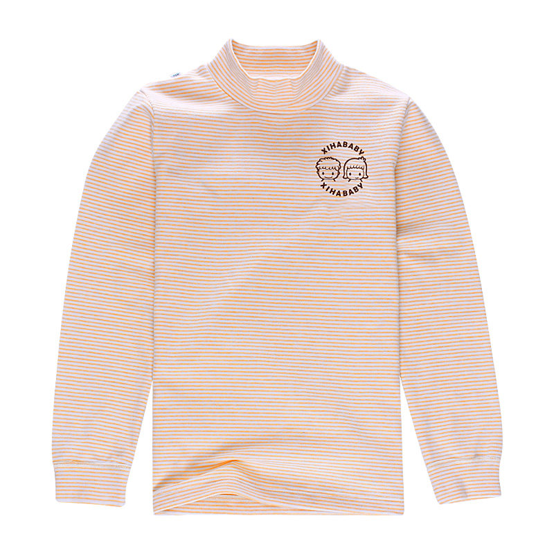 春秋儿童纯棉保暖内衣上衣男童彩棉秋衣单件半高领女童宝宝打底衫,童装/婴儿装/亲子装,保暖上装,淘宝优惠券,粉丝福利购,淘宝优惠卷