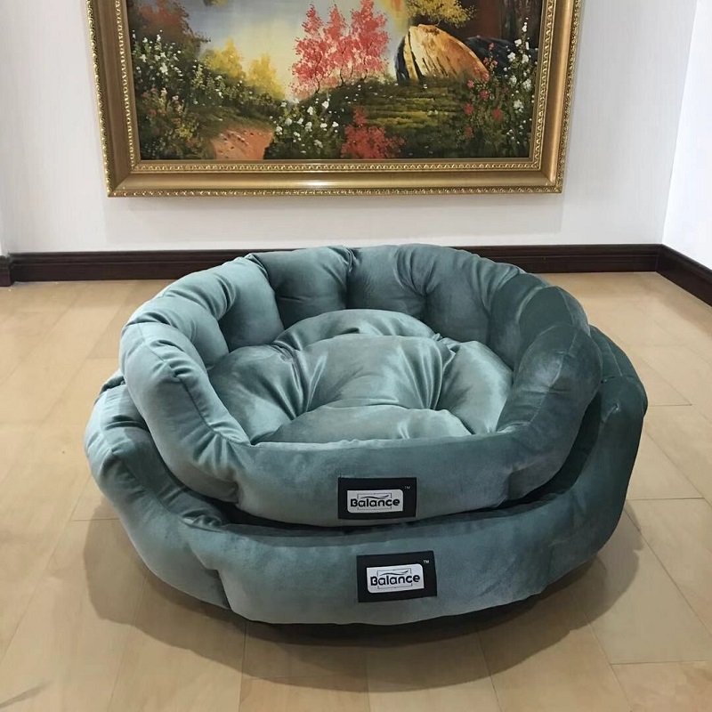 猫窝狗窝小中大型犬厚实柔软耐脏耐用光滑不粘毛宠物窝四季