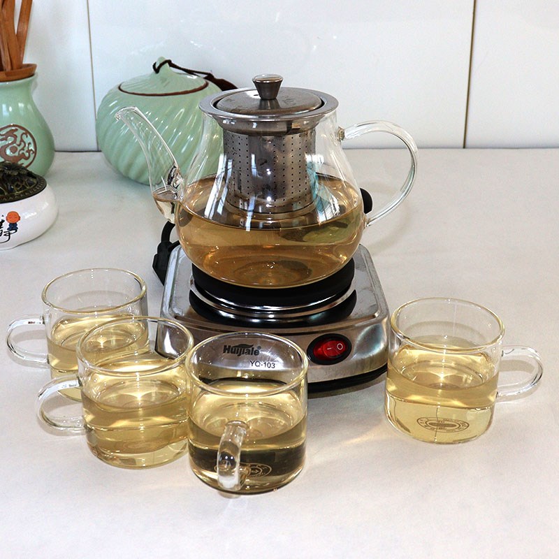 西北罐罐茶煮茶炉煨茶套餐甘肃老家罐罐茶便携式煨茶电炉新款炉子