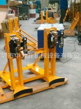 重型双油桶夹具带缓冲保护油桶夹黑鹰嘴油桶夹DG1000D