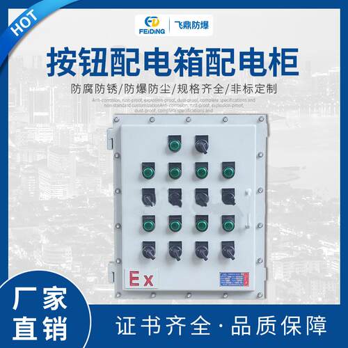 非标加工防爆按钮箱防爆防腐控制箱按钮配电箱配电柜开关箱