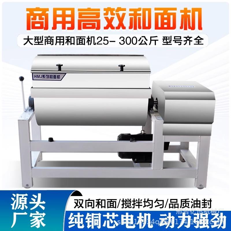 供应15/25/50/75/100公斤全自动不锈钢和面机商业用高效商用