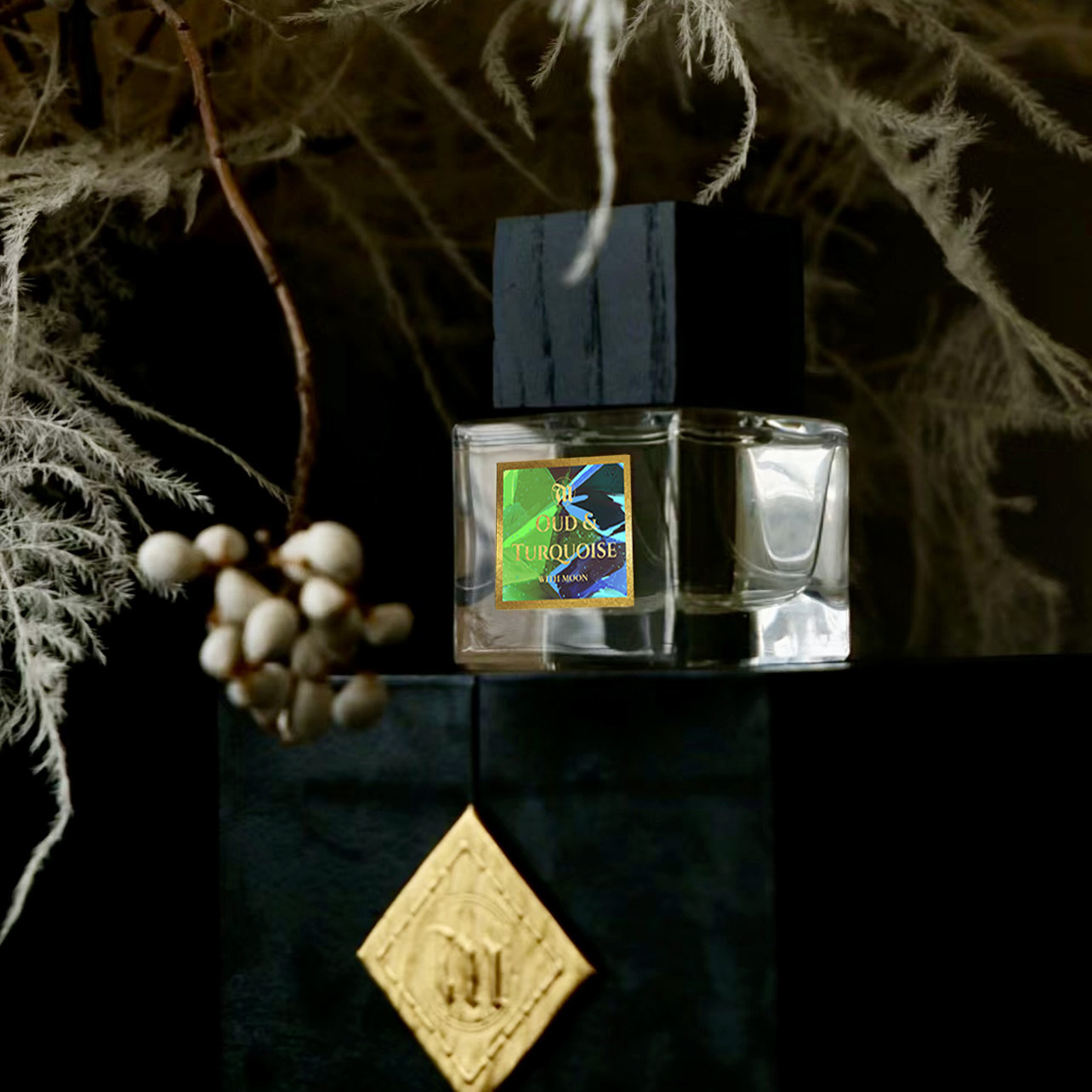 withmoon与月经典沉香绿松石超长留香木质香50ml