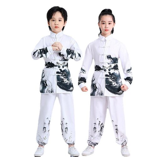 2026新款儿童武术服男女童幼儿园武馆训练服少儿表演服装学生武术