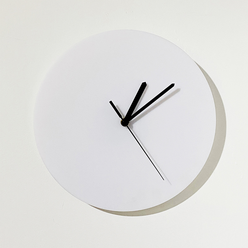 diy钟表盘儿童手工时钟创意钟面自制圆形简约跳秒机芯指针表挂钟