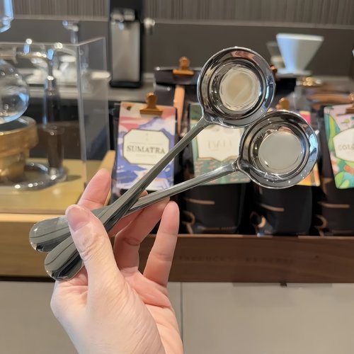 不锈钢平底勺子圆头高颜值西餐勺