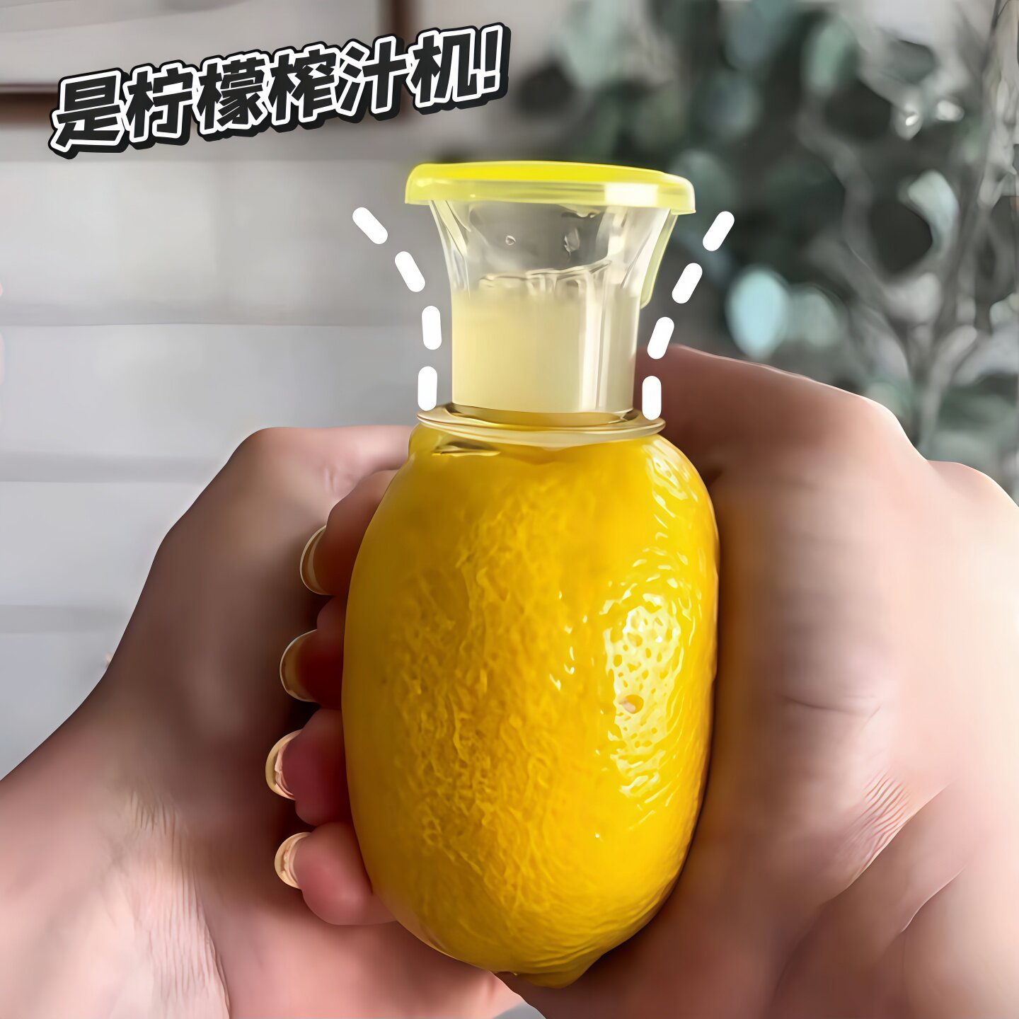 手动柠檬榨汁器便携过滤神器