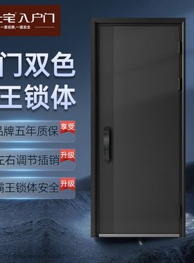 锦上宅 智能防盗门甲级防盗门进户门入户门极简别墅农村大门订金