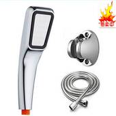 300孔花洒套装 三件套外贸增压花洒