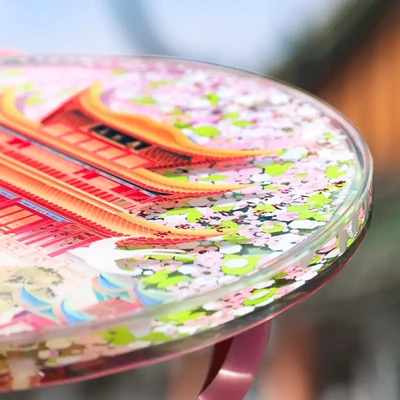 名楼纪念品文创ar亚克力冰箱贴杯垫滕王阁黄鹤楼鹳雀楼岳阳楼礼品