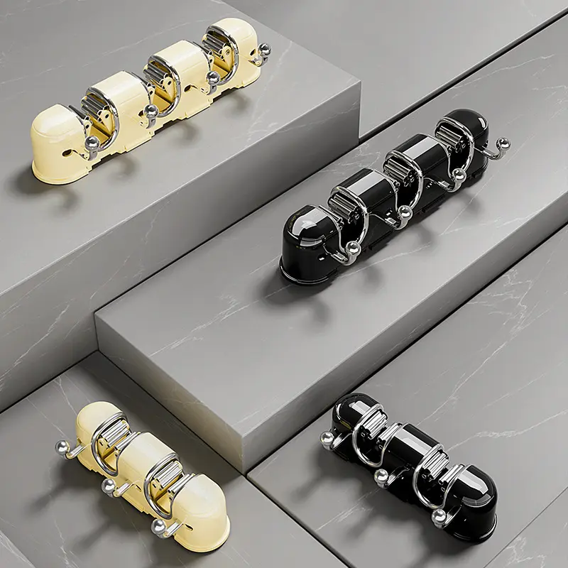 拖把壁挂夹挂扫把拖布免打孔挂钩固定架卫生间浴室门后置物架